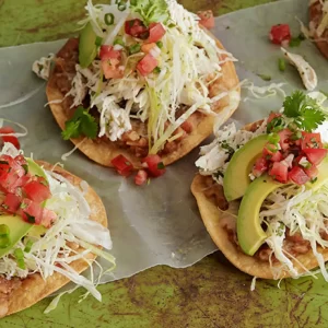 Chicken tostada